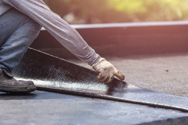 Professional Basement Waterproofing technician working in Whiting, WI